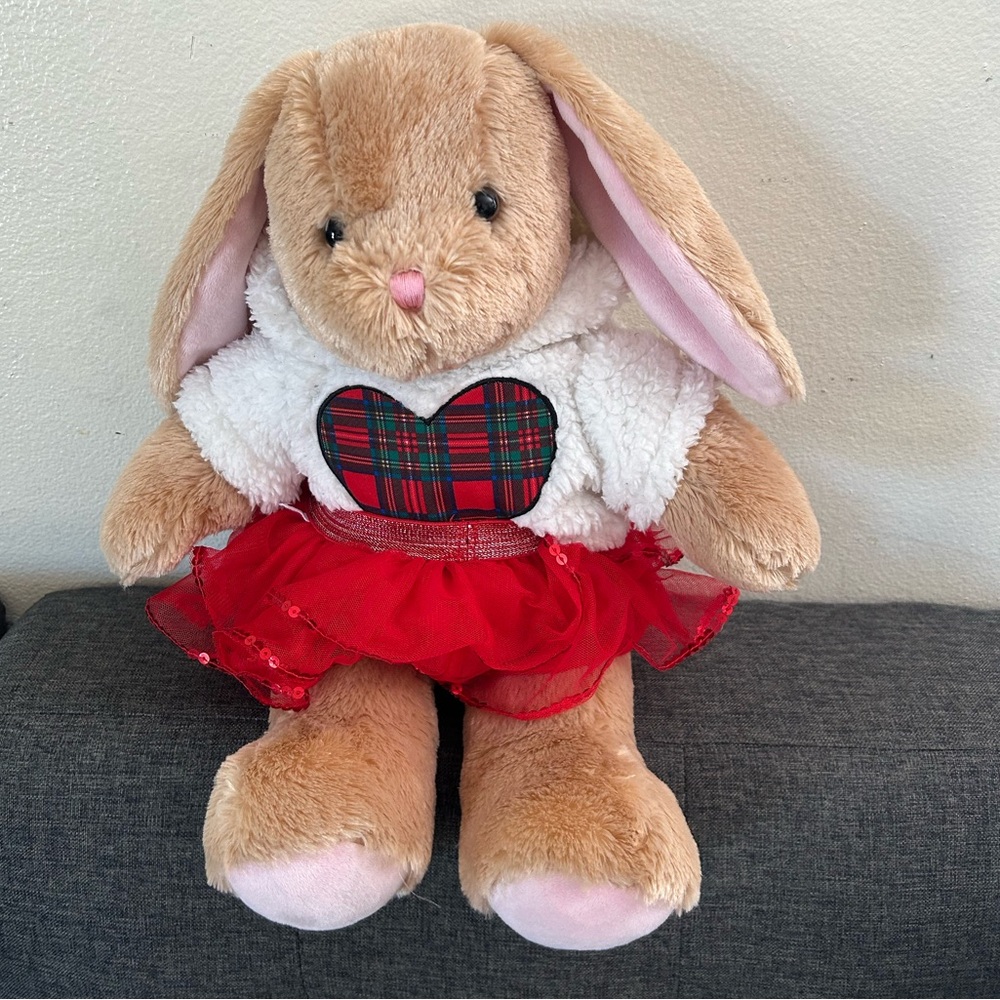 Build-A-Bear Pawlette™ Bunny Plush Tartan
Hoodie and Skirt